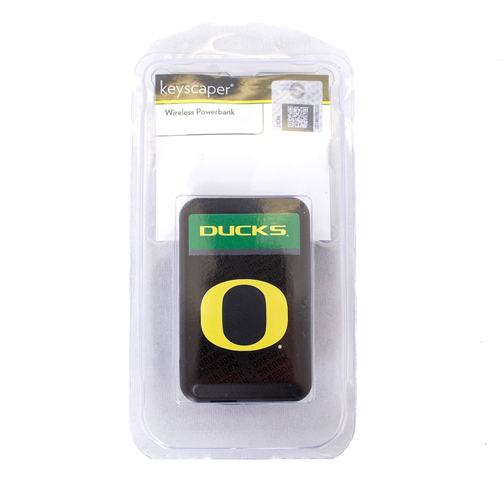 Classic Oregon O, Black, Power Supply/Adapter, Tech, Keyscaper, Wireless, MagSafe, Power Bank, 5000mAh, 903258
